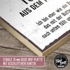 TypeStoff Wooden Sign with Saying - Stand Up - HS-00219