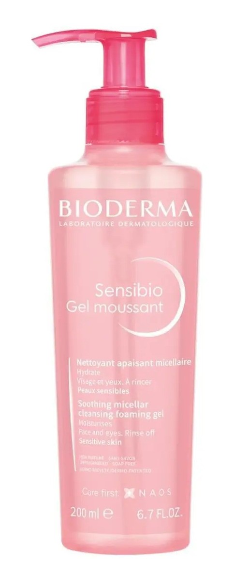 Bioderma Sensibio Gel Limpiador Piel Sensible 200 Ml