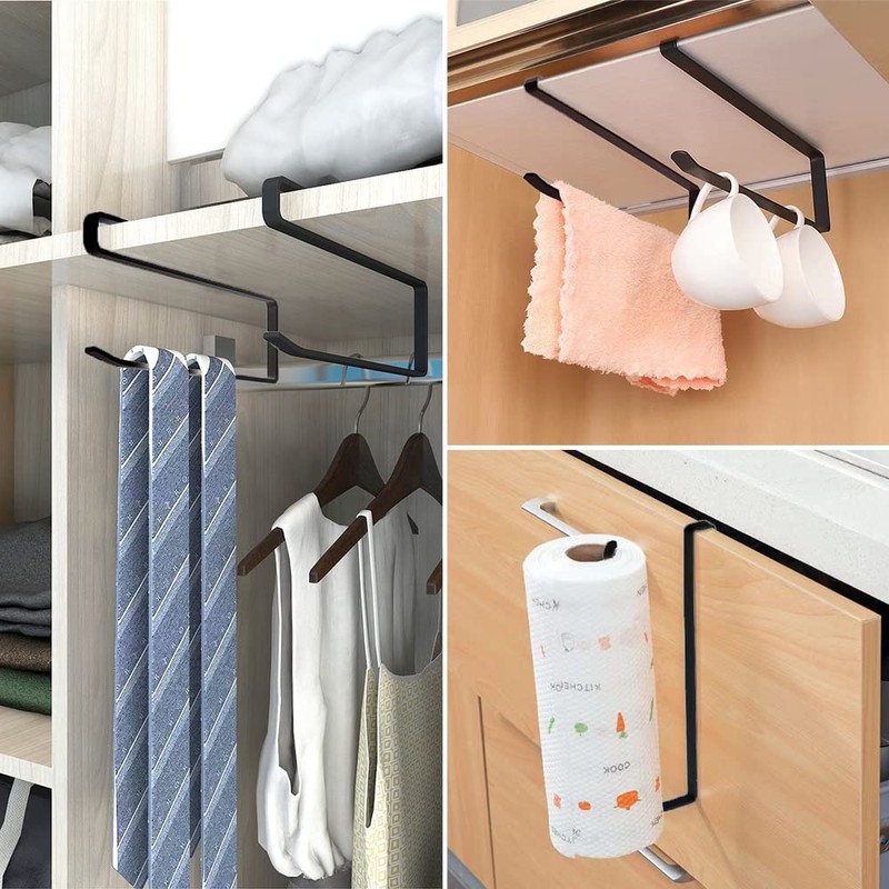 Jizxol Kitchen Roll Holder No Drilling Kitchen Roll Holder Kitchen