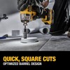 DEWALT Impact Connect Pipe Cutter, PVC Cutter, Diamond Grit Cutting