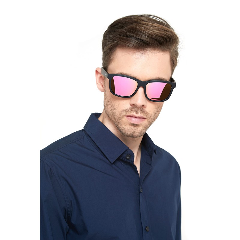 JFXQDR Polarized Sunglasses for Men and Women, XL Square Sun