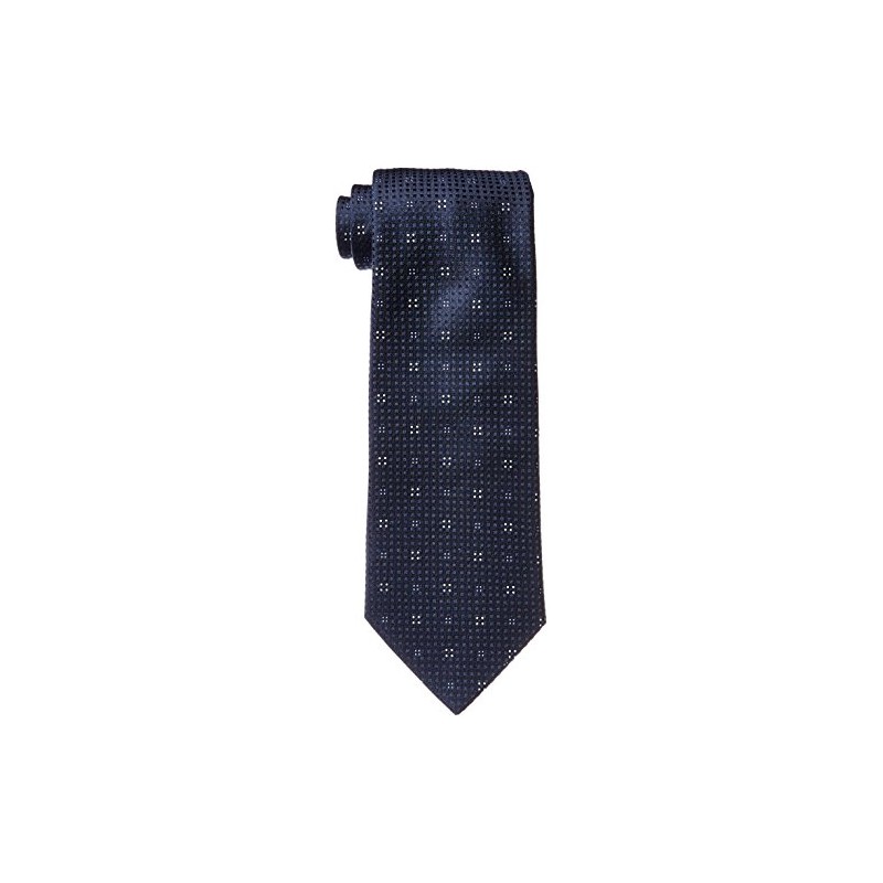 Hiroko Koshino 003254-20000-4904 Necktie, Navy base, saxophone white kingara