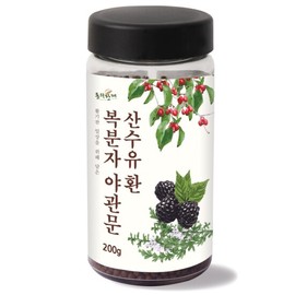 Donguihanjae Bokbunja, Yagwanmun, Sansuyu Pills 200g / 동의한재 복분자 야관문 산수유환 200g