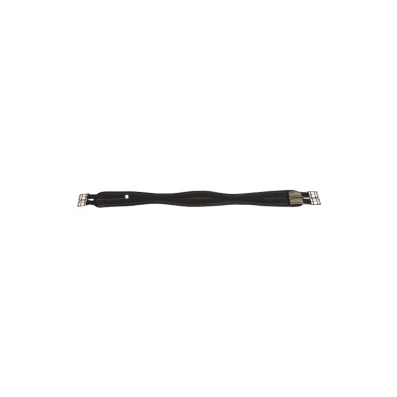 Kerbl 321056 Curved Saddlegirth - Black, 110 cm