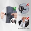 2 Pack Magnetic Badge Holder Reel with Strong Magnet Back