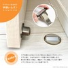 A-ITEM Magnetic Door Stopper Metal Stopper Magnetic Door Stopper Bronze