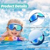 Cosmeria Diving Goggles Kids, 2 Piece Swimming Goggle Set with