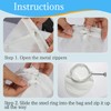 Fine Mesh Strainer, 6Pcs Cloth Strainer Bags with Steel Handle