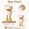 Cartoon Pen Holder for Desk Organization - ABS Stationery Storage