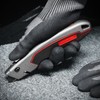 HAUTMEC Heavy-Duty Utility Knife, Safety Box Cutter with Auto-Retracting &