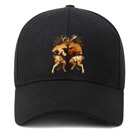 Gorra de béisbol clásica para papá, Puño de ciervo, Talla única