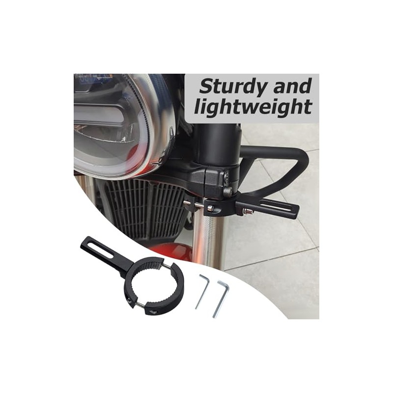 Motorcycle Headlight Bracket 38-60mm - Headlight Mount Motorcycle for Handlebar/Fork/Crashbar