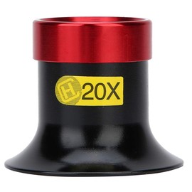 20 x Watchmaker's Magnifier, Aluminium Alloy Magnifier, Mini Watch, Eye Loupe, Jeweler's Magnifier, Portable Pocket Reading Magnifier, Monocular Watchmaker, Repair Glass, Tools, Jeweler, Coins,