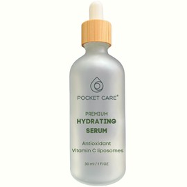 Pocket Care Suero Facial con Vitamina C LIPOSOMADA + Ácido Hialurónico | Máxima Absorción y Estabilidad | Ilumina, Uniforma el Tonoy Combate Manchas | Antioxidante Potente | Con Colágeno y Aloe Vera | 30 ml (Vitamina C)