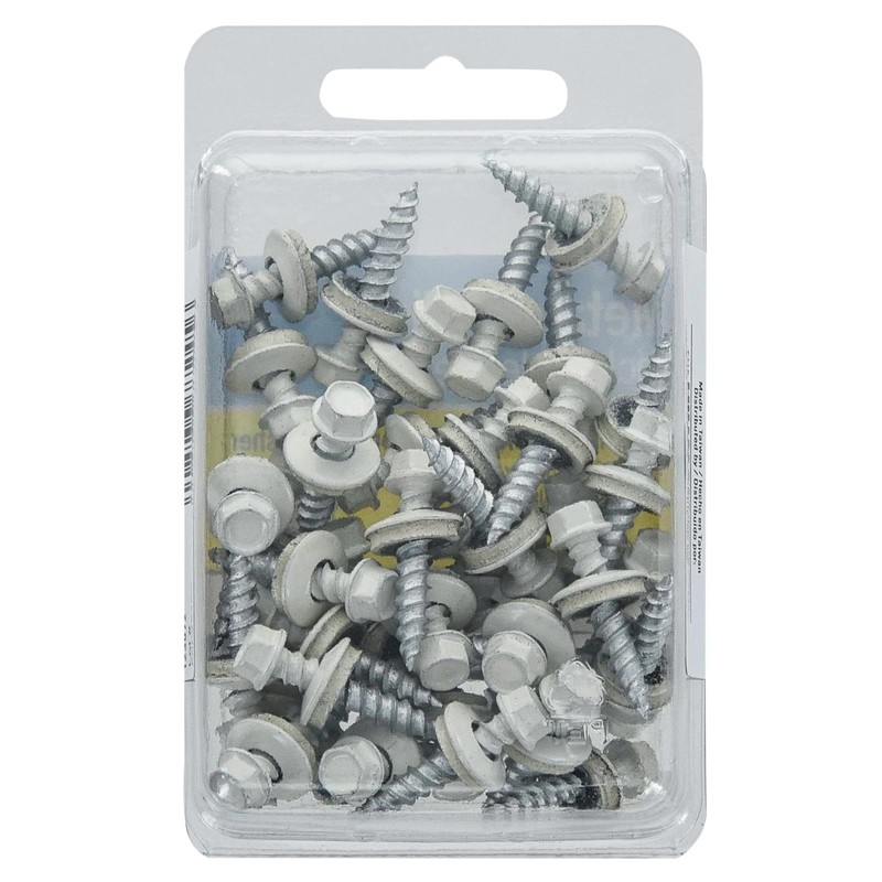 The Hillman GroupThe Hillman Group 35287 Self-Piercing Sheeters Screw White