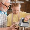 Yomelo 9-Speed Digital Hand Mixer Electric, 400W Powerful DC Motor