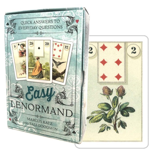 Easy Lenormand Oracle Card, Fortune-Telling, Japanese Instruction Manual Included (English Language Not Guaranteed)