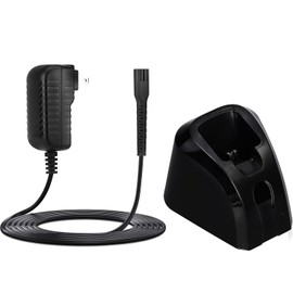 Kaynway - Juego de 2 soportes para cortapelos Wahl Magic Clip Senior Sterling-4 Designer 100th Aniversary Metal Edition - Cargador de 4 V para afeitadora 8164 Finale (soporte de cargador de 4 V)