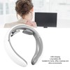 Electric Pulse Neck Massager Vibration Heat 3D Fitment Reduce Fatigue