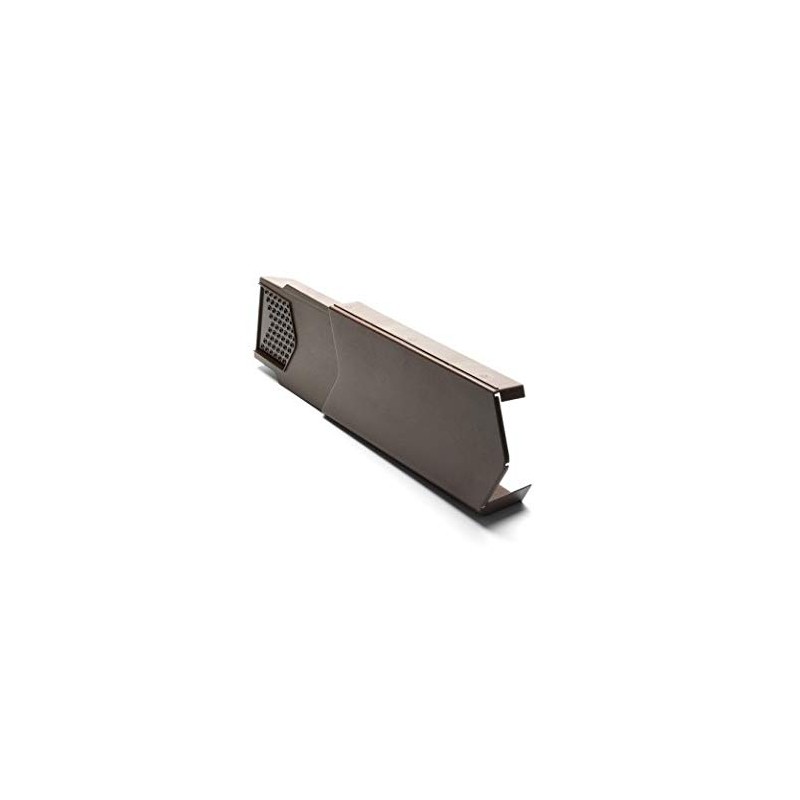 Manthorpe Dry Verge Left Hand Brown - Gable/Apex Roof Tile