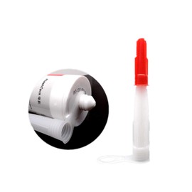 JinYu Caulk Nozzles with Red Cap Caulk Extension Nozzle Plastic Caulk Nozzles Caulk Gun Replacement Caulk Saving Cover Caulk Nozzles Applicator Replacement Extension Tool (50)