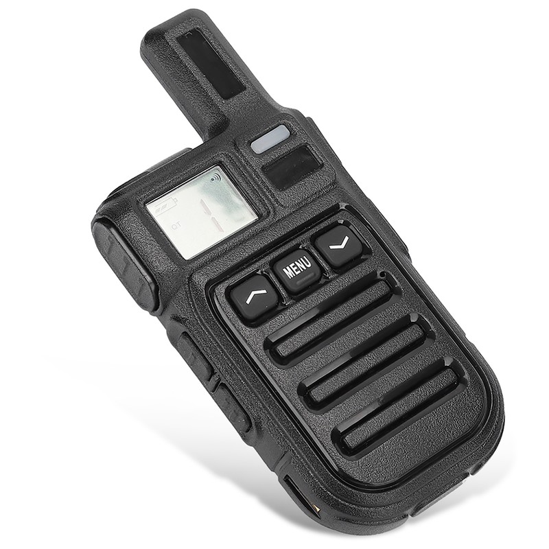 3W Mini Handheld Walkie Talkie Hand Tuning CT/DC Vibration Two