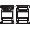 JeepTails USA American Flag Tail lamp Light Covers (LED) Compatible