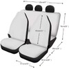 Belidome 4 Pcs Daisy Flower Car Seat Covers Full Set