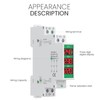 3 Phase AC Voltmeter 60-450V LCD Digital Voltage Meter Electric