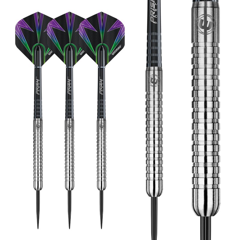 WINMAU Foxfire 23g Tungsten Darts with Prism Flights and Shafts