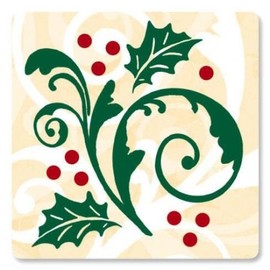 Fine Holiday Envelope Seals - Set of 144 Self-Adhesive, Flat-Sheet, 1-1/2" Sticker Seals, by Colorful Images