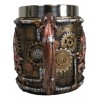 Ebros Steampunk Kraken Octopus Cyborg Drinking Mug Cup 6"W 14