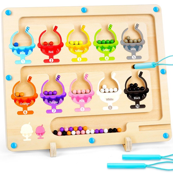 CRIOLPO Montessori Toy from 2 3 4 5 Years, Magnetic