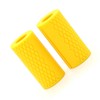2Pcs Silicone Barbell Grips Prevent Slip Thick Bar Dumbbell Grips