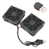 Computer Router Fan with Dust Cover USB Power Heat Dissipation