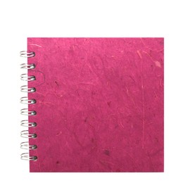 Pink Pig 6x6 Posh Banana Pig White Paper Sketchbook - Berry