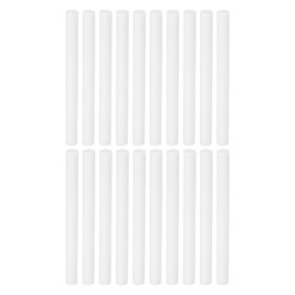 PATIKIL Humidifier Cotton Filter Sticks, 20 Pcs Refill Sticks Filter Wicks Replacement for USB Mini Humidifiers Portable Diffuser (3.15'' x 0.28''), White
