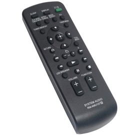 VINABTY Replacement Remote Control Fit for Sony HOME AUDIO DOCKING SYSTEM FST-GTK33iP FST-GTK11iP RDH-GTK33iP RDH-GTK11iP RM-AMU137