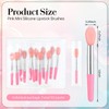 Silicone Lip Brush, 50 Pcs Reusable Lipstick Applicator Wands Silicone