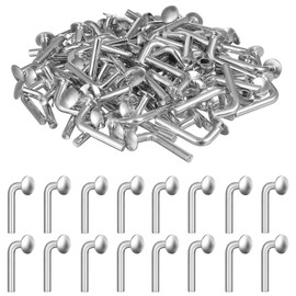 JECOMPRIS Pack of 100 Locking Pins Pallet Rack - M5 Iron Safety Bolts for Heavy Duty Shelves, DIY Shelving Projects and Warehouses