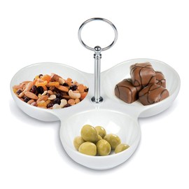 Porzellan Snack Servierteller Vorspeise snack Tapas Party Tisch Dippen Spüle NEU