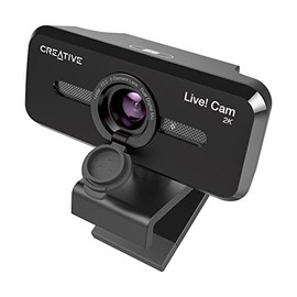 Creative Live! CAM Sync V3 2K QHD Cámara Web USB con Zoom Digital 4X (4 Modos de Zoom de Gran Angular a visión de Retrato Estrecha), Lente de privacid