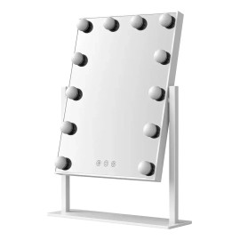 Sheffield Espejo Sheffield Mr6012m Cuadrado Led Frío 22 Cm De Pie