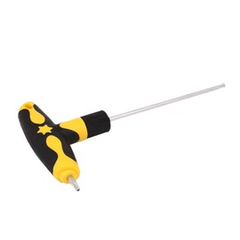 uxcell Torx Screwdriver, T27 Security Star Screw Driver with 5.2" CR-V Shaft and T Handle
