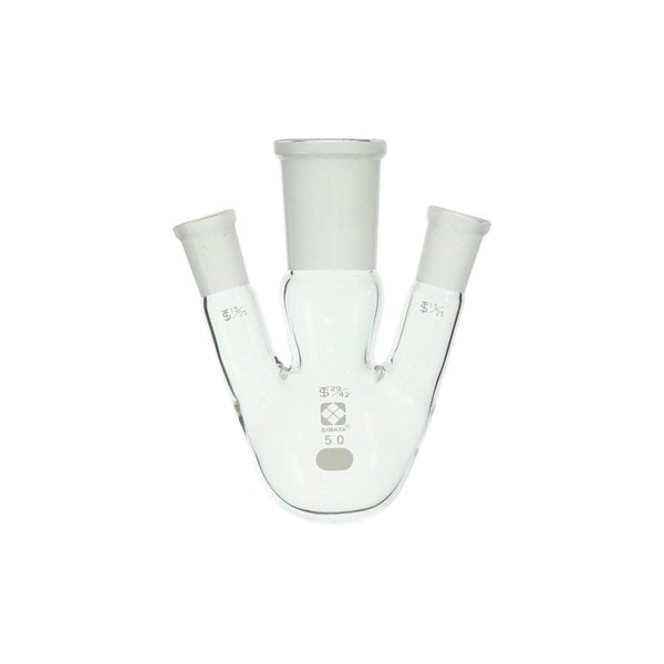 Common 摺 Faux Three Mouth Round Bottom Flask