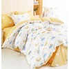 MEJU Rabbit Moon Star Cloud Cute Duvet Cover + Pillowcase