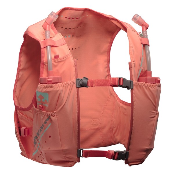 Nathan NS4537 0253 Women's Trail Running Race Vest, Vapor How, 1.1 gal (4 L) Fusion Coral