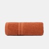 Brentfords Hand Towels for Bathroom Burnt Orange, 100% Cotton Hand