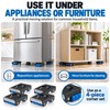 Furniture Moving Rollers for Heavy Item Transport – 4-Piece Sliding