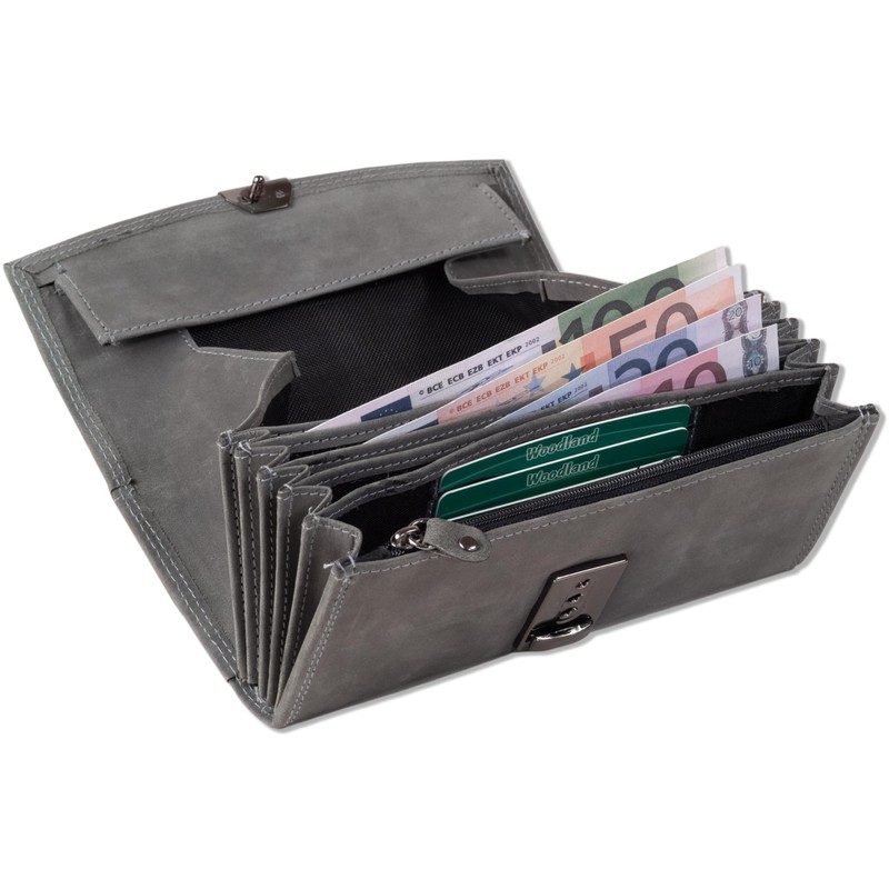 Woodland® Waiter's Wallet with Reinforced Base in Large Coin Compartment